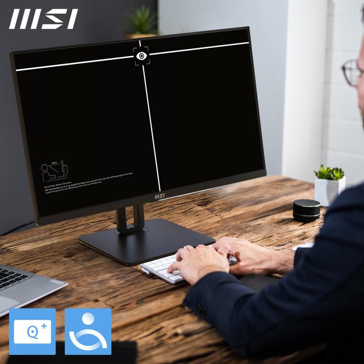 Image du produit MSI MON 23,8IPS H/DP/V 100HZ PIVOT MM PRO MP245PG 1MS 16:9 EPEAT PIVOT BK (1920 x 1080 pixels, 23.80")