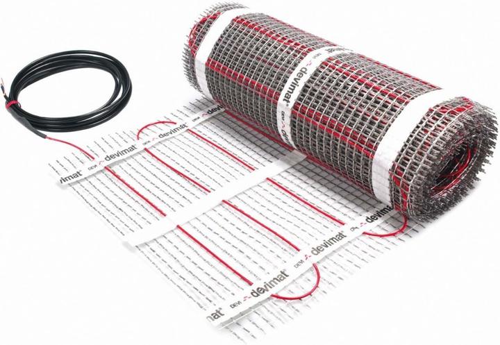Devi 140F1737 DEVImat200 200W/mq 0,5 x 14,0 m Tappeto riscaldante a letto sottile