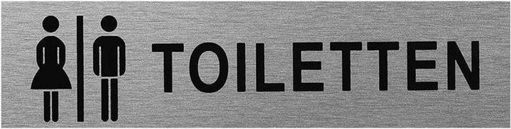 ProPlus Aluminum door sign " Woman / Man toilets "