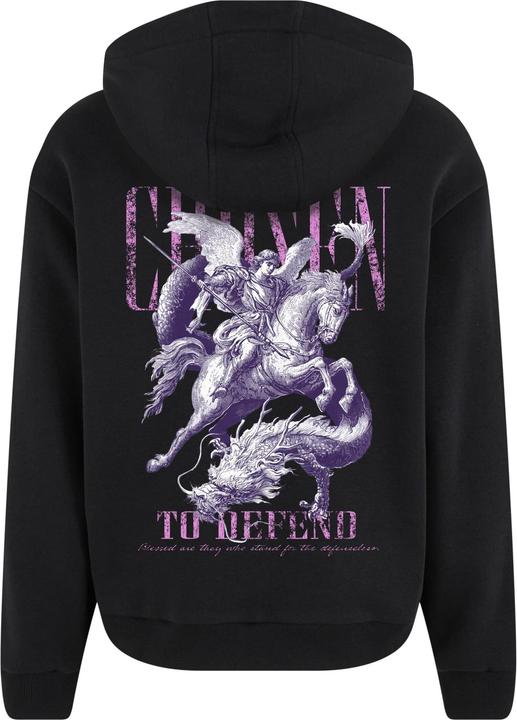 Produktbild MT Chosen To Defend Fluffy Zip Hoody black M (M)