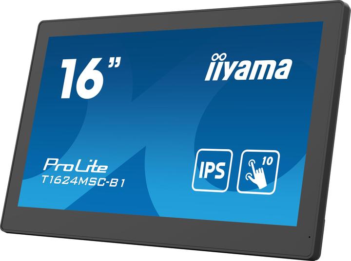 Produktbild iiyama ProLite T1624MSC-B1 (1920 x 1080 Pixel, 15.60")