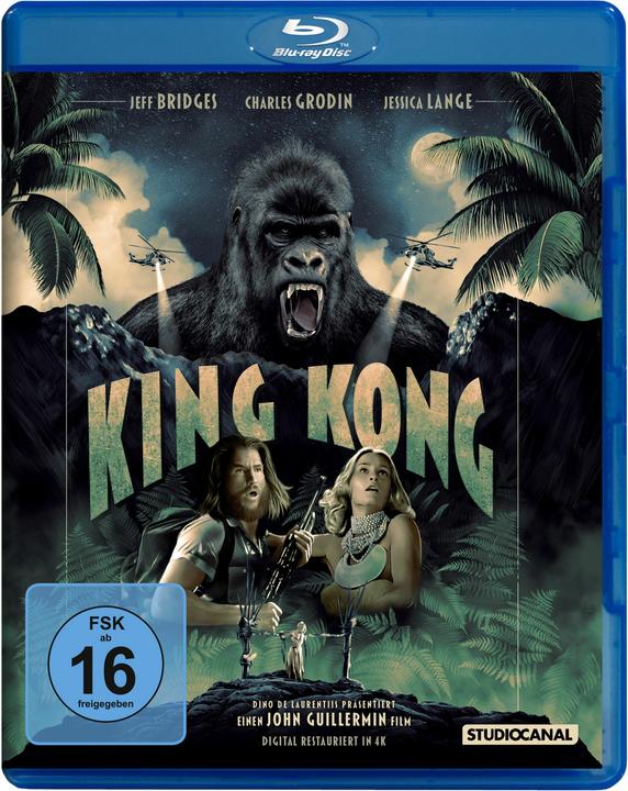 Image du produit King Kong - Édition spéciale (Blu-ray, 1976, Allemand, Français, Anglais)