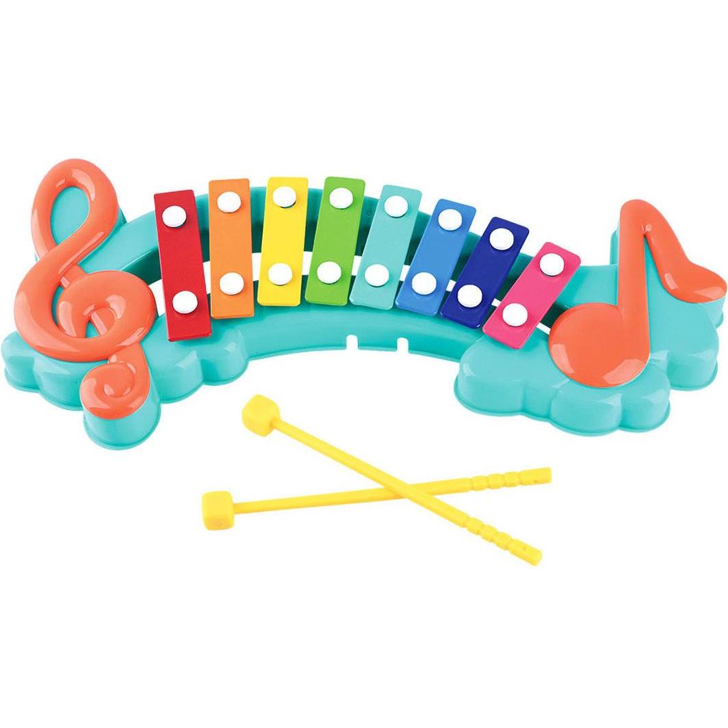 Play Xylophon mit Musiknoten, 3 Teile. (49580571)