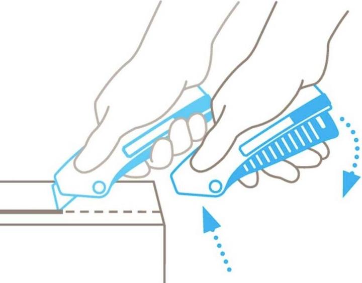 Produktbild Martor Sicherheitsmesser SECUNORM MIZAR NR. 1250019, 1 im Einzelkarton (Cutter)