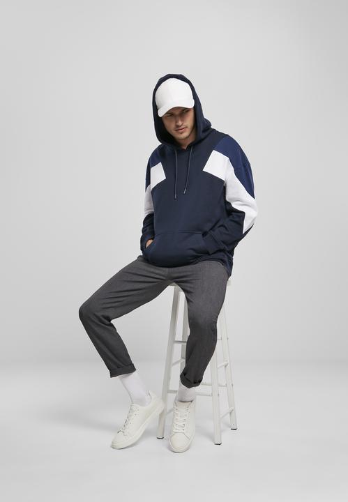 Image du produit Urban Classics Oversize 3-Tone Hoody (L)