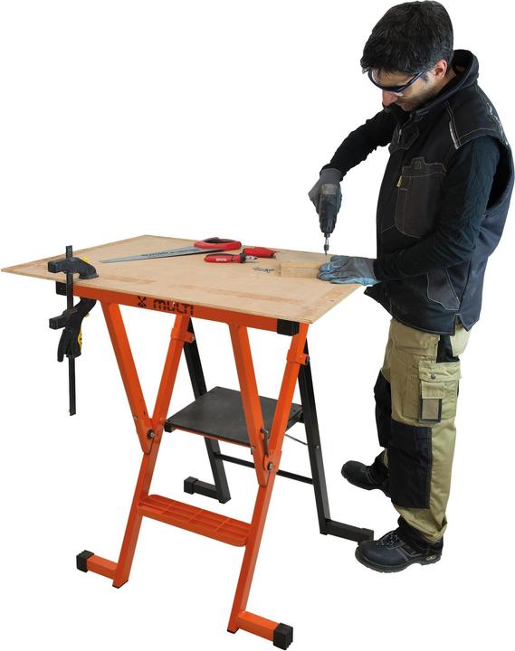 Actual product image Peddinghaus 4 in 1 Multi X universal ladder / step platform (Scaffolding, 18 cm)
