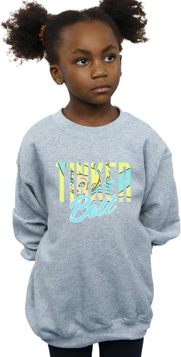 Produktbild Disney Tinker Bell Wording Infill Sweatshirt Mädchen (128)