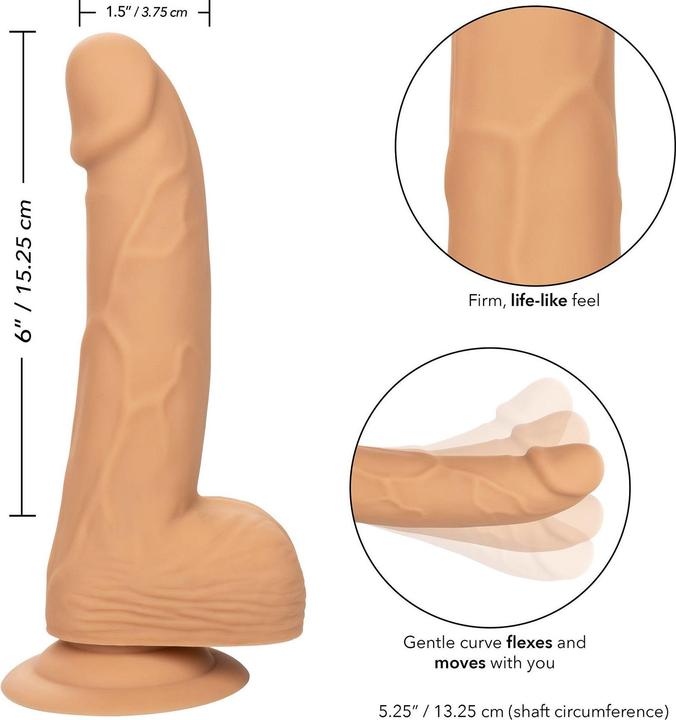 Image du produit CalExotics California Exotics Bottes En Silicone 15,24 cm Peau