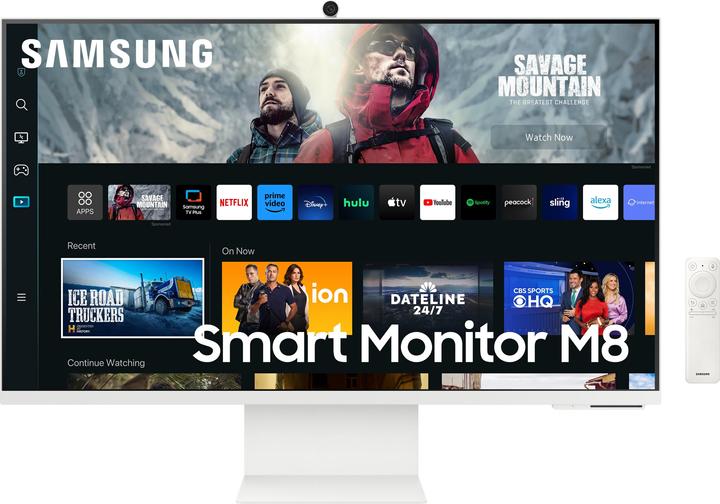 Image du produit Samsung Smart Monitor M8 LS27CM801UUXEN (3840 x 2160 pixels, 27")