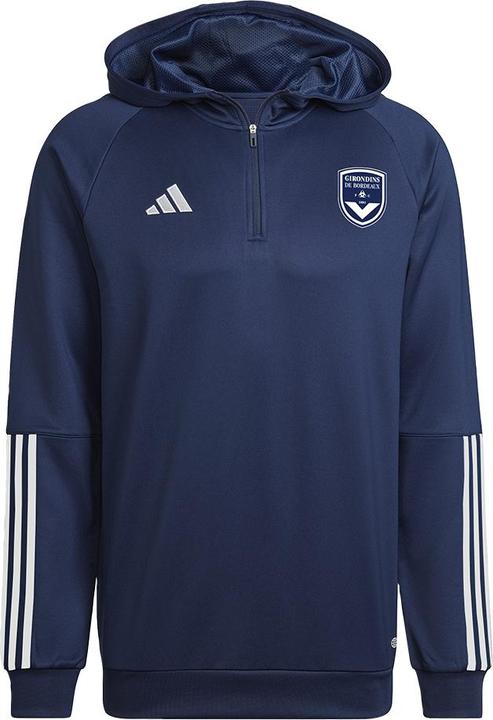 adidas Tiro 23 Competition Hoodie dunkelblau HK8056 (2XL) (XXL)