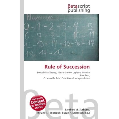 Rule of Succession, Fachbücher