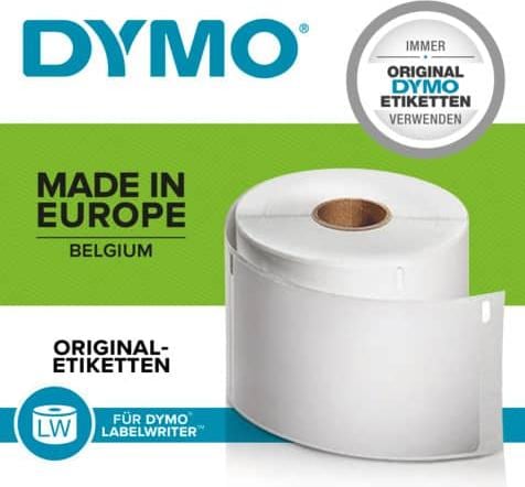 Actual product image Dymo LW labels