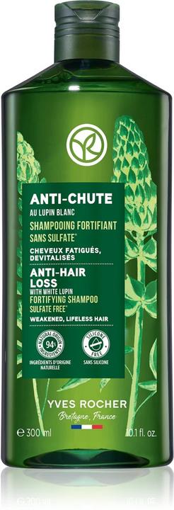 Image du produit Yves Rocher Shampoing Anti-Chute pour Soutenir la Pousse des Cheveux (Shampoing liquide, 300 ml)