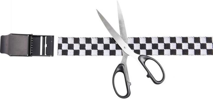 Actual product image Urban Classics UC Canvas Belt Checkerboard 150cm (One size)