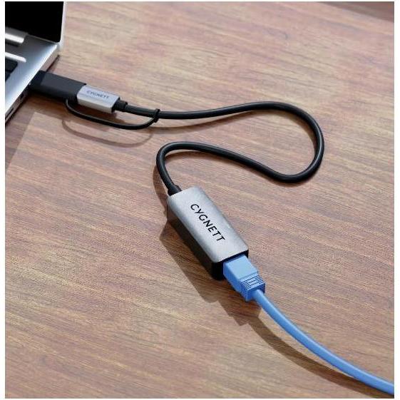 Cygnett Unite USB-C to 2.5Gbps Ethernet Adapter (CY5410CYHUB) (USB-C), Adattatore di rete