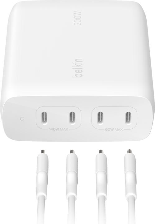 Immagine prodotto Belkin BoostCharge Pro (200 W, 4 porte)