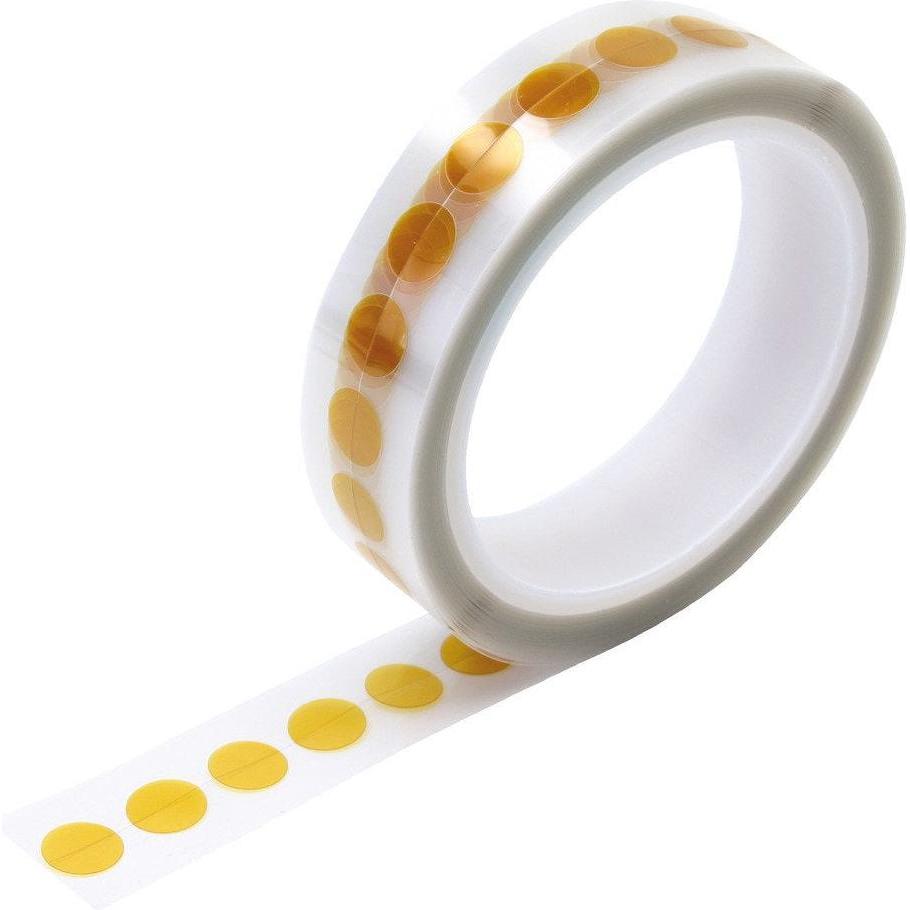 Wetec, Klebeband, Kapton-Klebepunkte, Ø 10 mm 1000 St