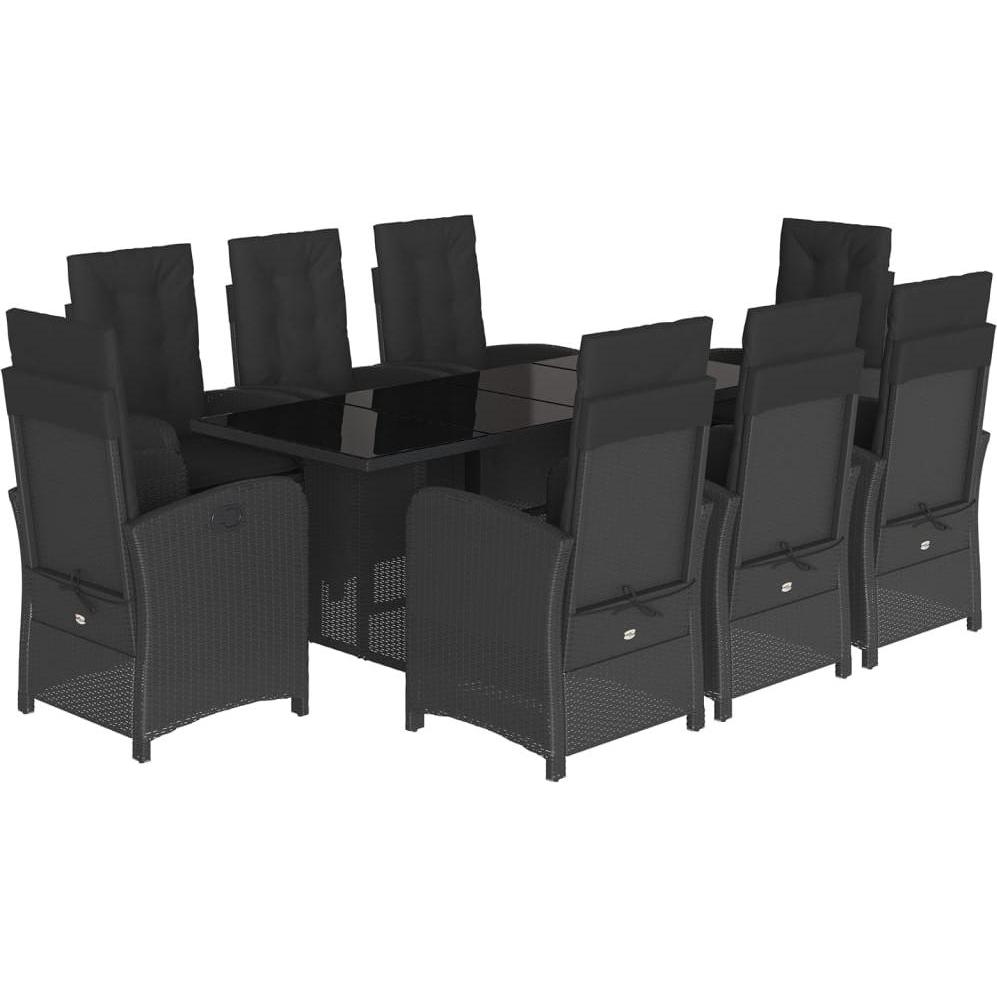 VidaXL, Gartentisch + Balkontisch, Blunt (190 cm)