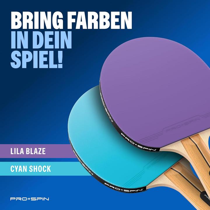 Image du produit Pro spin Tischtennisschläger-Set