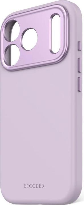 Actual product image Decoded Silicone Backcover Apple iPhone 17 Pro Lavender (Apple iPhone 17 Pro)