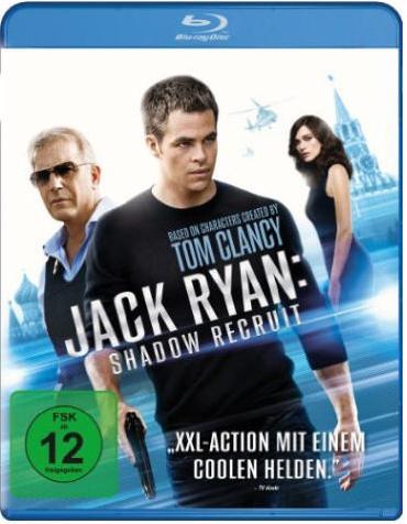 Jack Ryan : recrue de l'ombre (Blu-ray, 2013, Allemand)