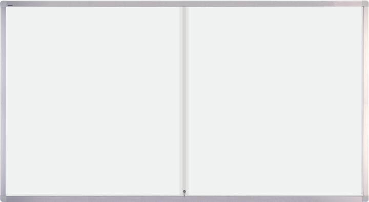 Actual product image Franken Sliding glass display case writing board SK6124 99x184x4.6cm ws