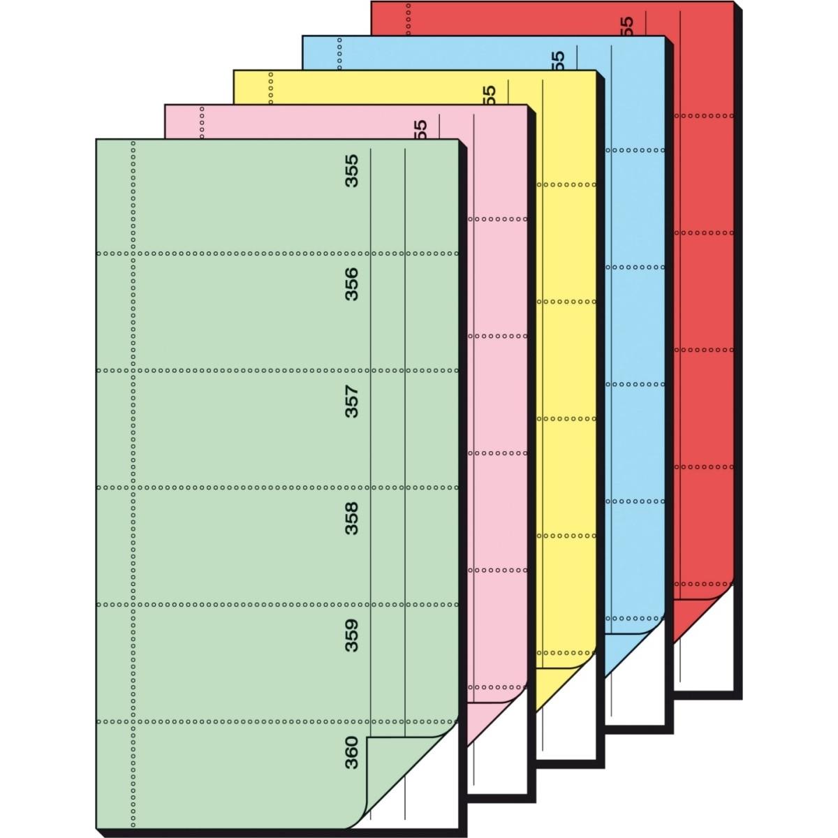 Sigel, Formular, Bonbuch, 5x 360 Abrisse (360 x)