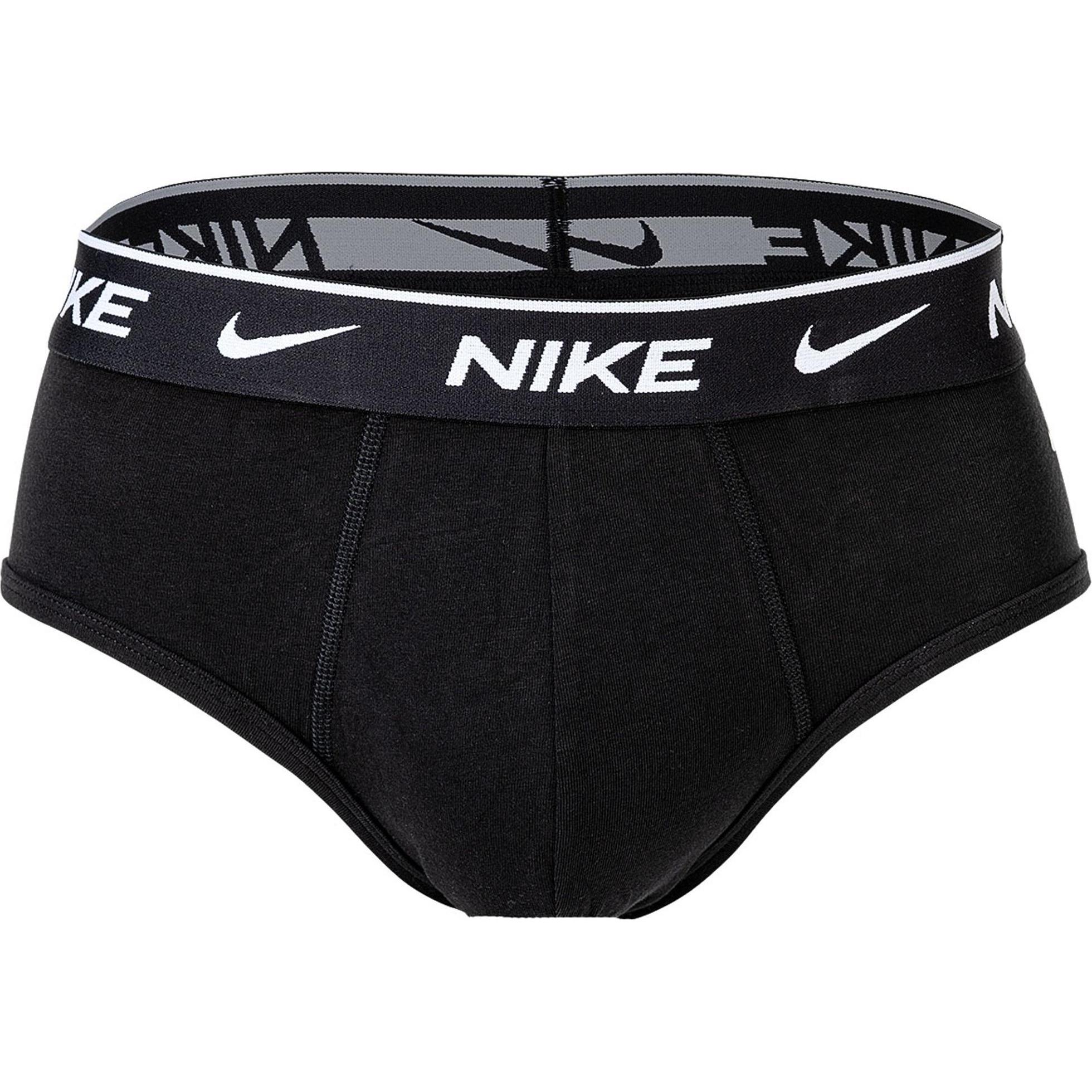 Thumbnail - Nike, Herren, Unterhosen, Slip Casual Stretch, Schwarz, (XL, 3er Pack)