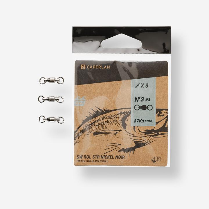 Image du produit Caperlan Émerillon acier 3 pcs.