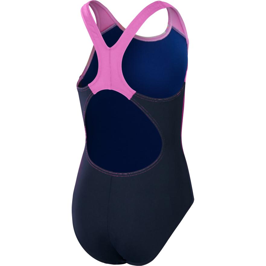 Thumbnail - Speedo, Mädchen, Badeanzug, Digi Placement Splashback, Blau, (5, 6)