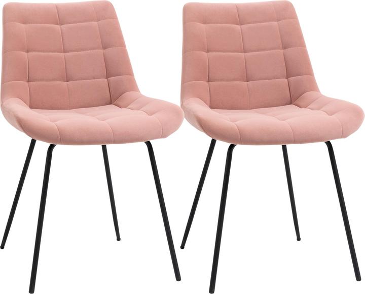 Actual product image Homcom Dining chair with soft upholstery