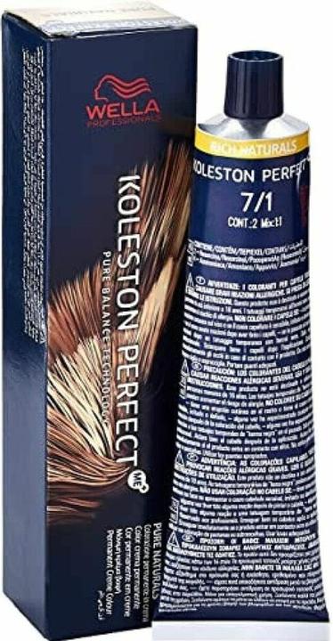Image du produit Wella KOLESTON PERFECT ME+ PURE NATURALS 7/01 60 ml (01, 7)