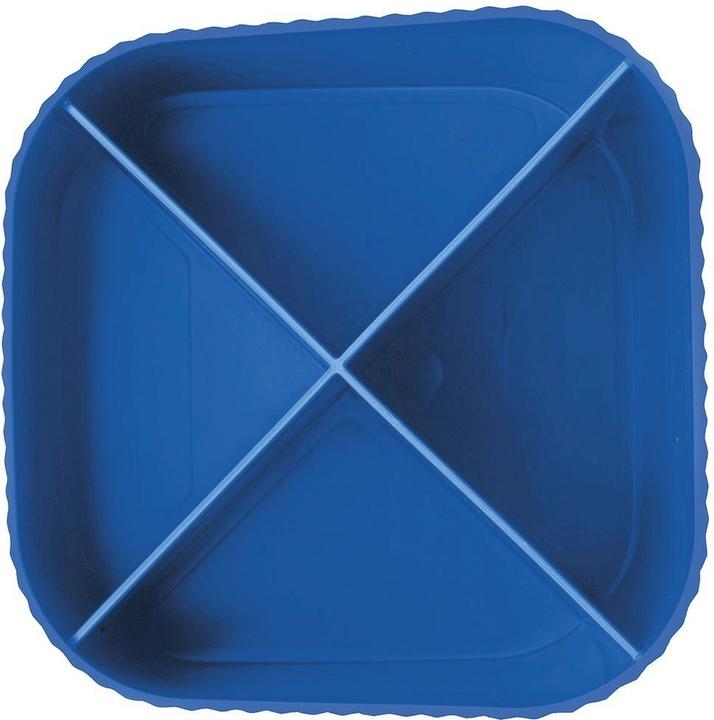 Actual product image Han Pencil holder Re-X-LOOP, blue 4 compartments, 100% recycled eco-plastic