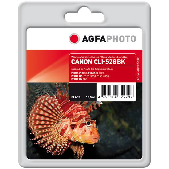 Thumbnail - AGFAPHOTO, Druckerpatrone, Apccli526bd (BK)