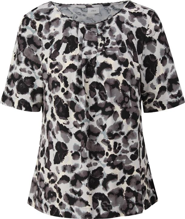 Immagine prodotto s.Oliver Bluse Gemusterte Bluse aus Twill (34)