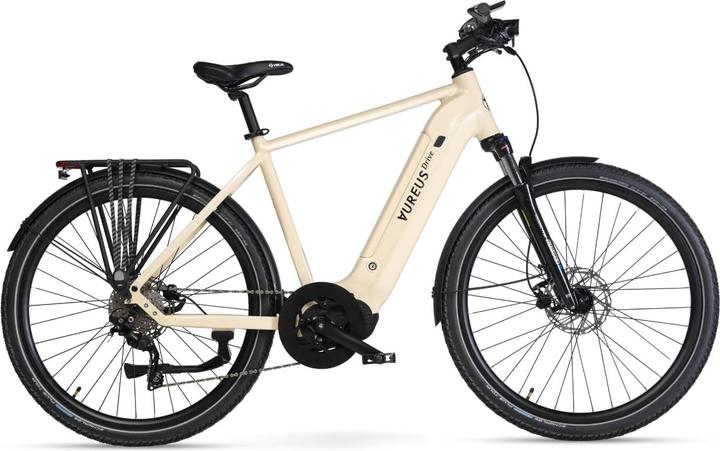 AureusDrive DailyDrive M, white, high top tube, men, chain