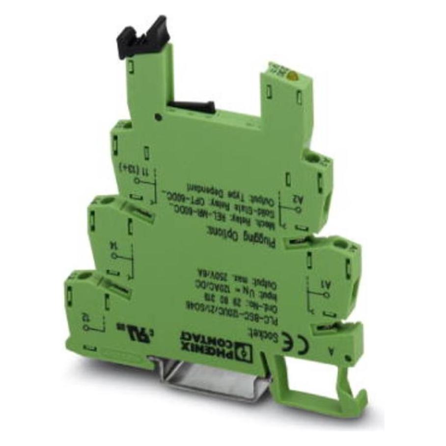 Phoenix Contact, Accessoires voor besturingstechnologie, Relaiscontactdoos 10 stuks PLC-BPT-12 (Relaiscontactdoos)