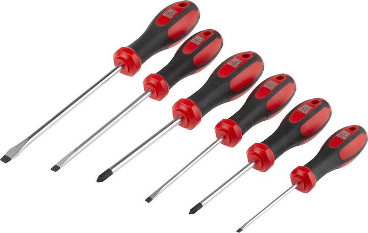 Produktbild RS PRO 6 Pc C-PLUS SDr Set - Slotted/Pozidriv (Pozidriv-Kreuzschlitz (PZ))