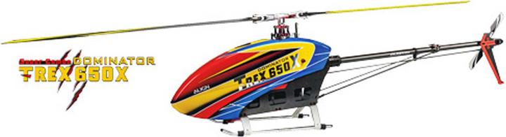 Productafbeelding Align T-Rex 650X Dominator Flybarless Elektrische Helikopter 12S Super Combo