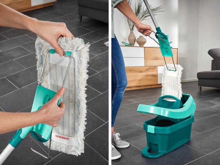 Produktbild Leifheit Bodenwischer Profi XL cotton plus Telescope (1 Stk.)