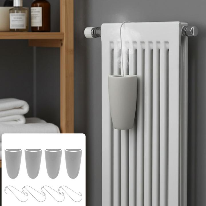 Audioline Umidificatore per termosifoni, set da 4