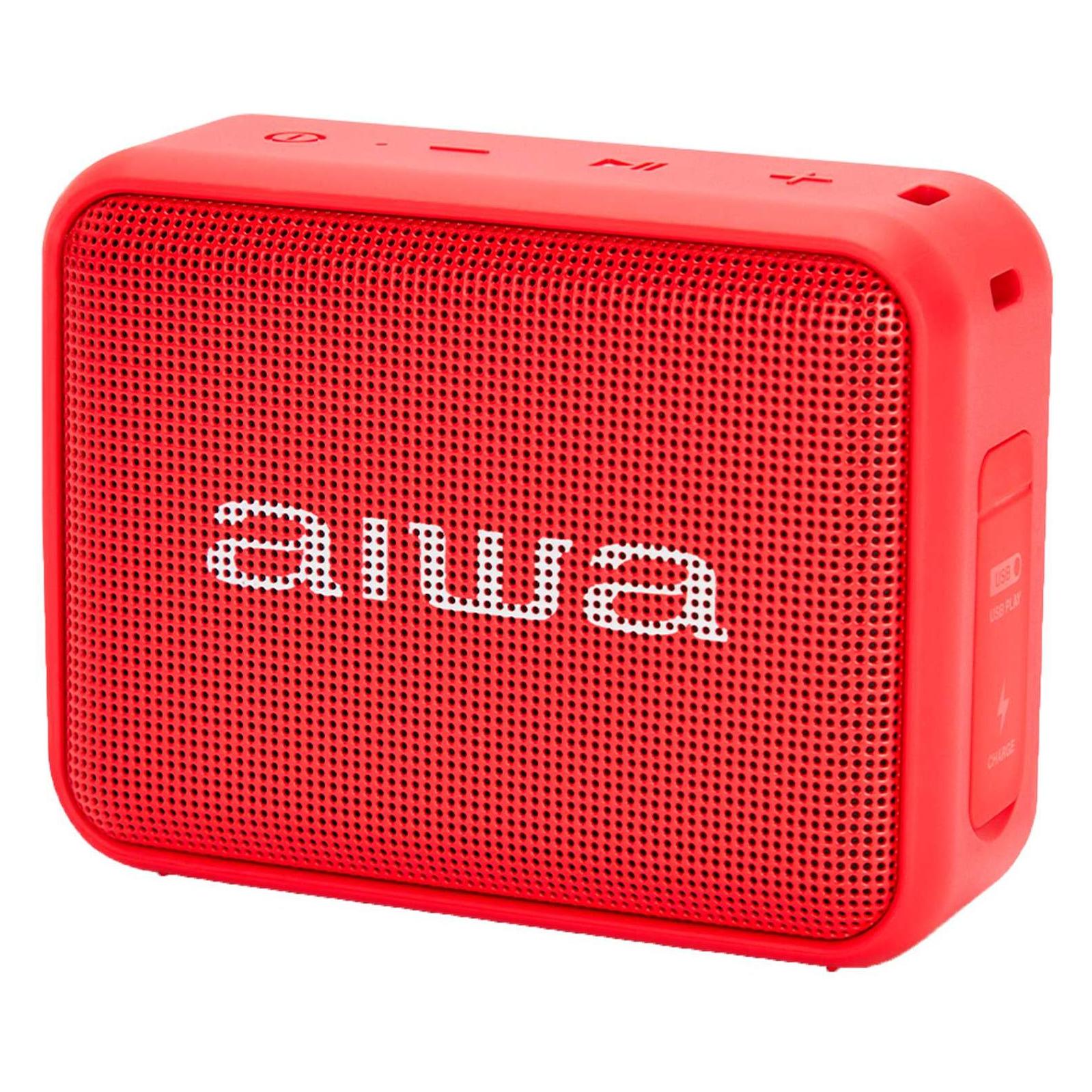 Aiwa BS-200RD Tragbarer Lautsprecher Tragbarer Mono-Lautsprecher Rot 6 W (12 h) (BS-200RD)