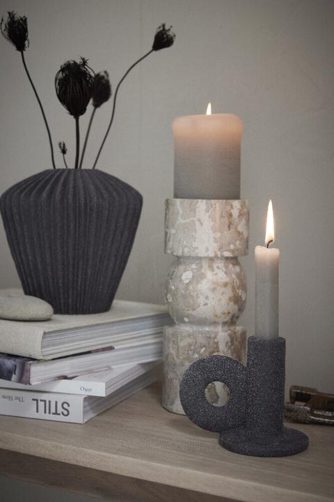 Produktbild Lene Bjerre Ø 9 x H 23 cm - Marmor - Sand