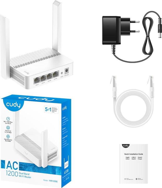 Produktbild Cudy AC1200 Wi-Fi Router