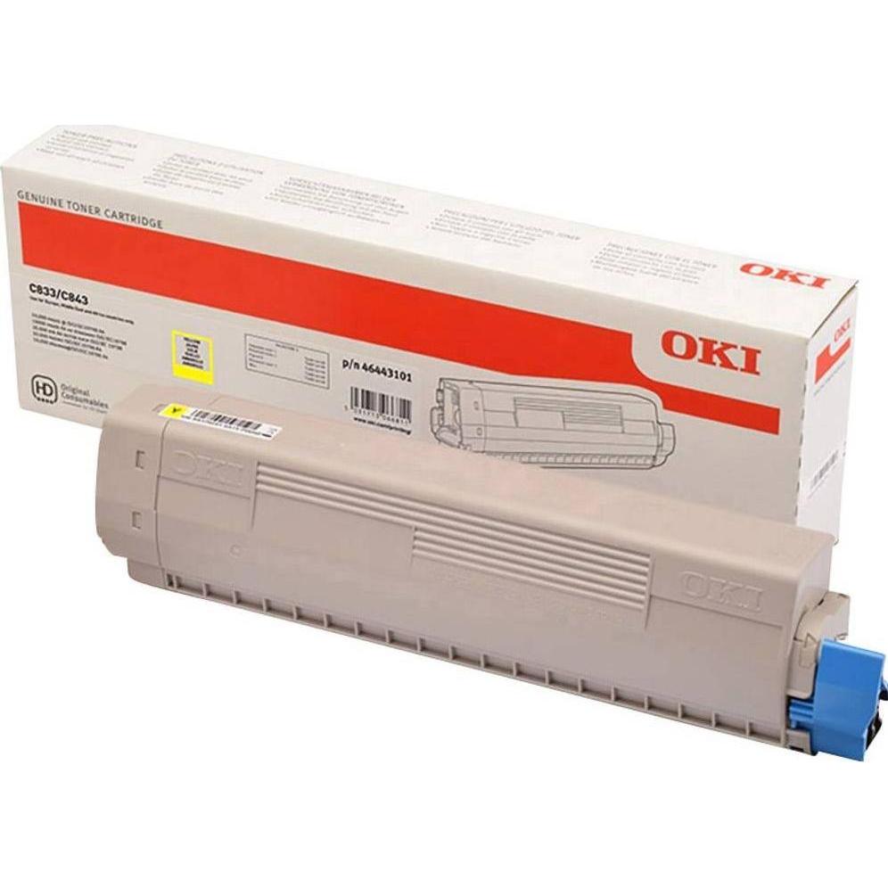 OKI, Toner, 46443101 (Y)