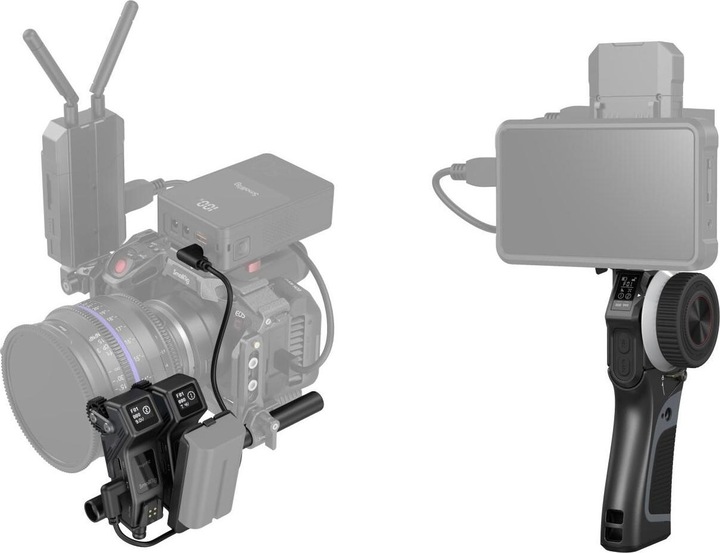 Immagine prodotto SmallRig MagicFIZ Sistema di follow focus senza fili Kit 2-due motori (Seguire la messa a fuoco)