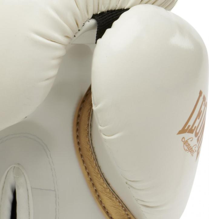 Actual product image Leone Boxing glove White Edition GN059W (10 OZ, One size)