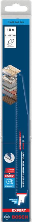 Actual product image Bosch Professional Zubehör EXPERT S1269XHM Multi Material Demolition Säbelsägeblatt, 10-tlg.