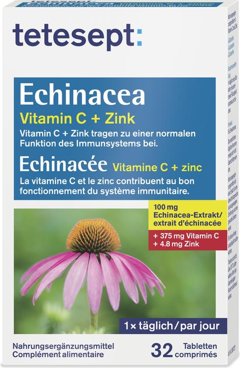 Tetesept Echinacée (32 pièce(s), Cachets, 53 g)