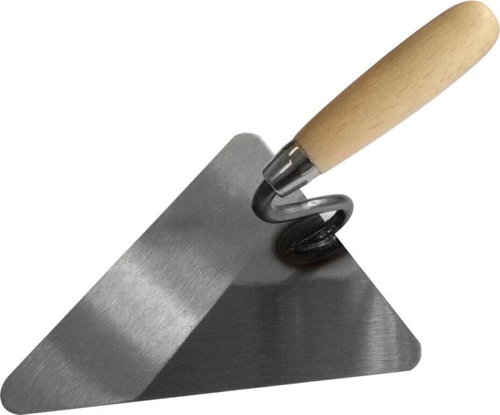 Actual product image Tectool BERLIN BRICKLAYER'S TROWEL, STEEL, S-NECK, WOOD, 220MM